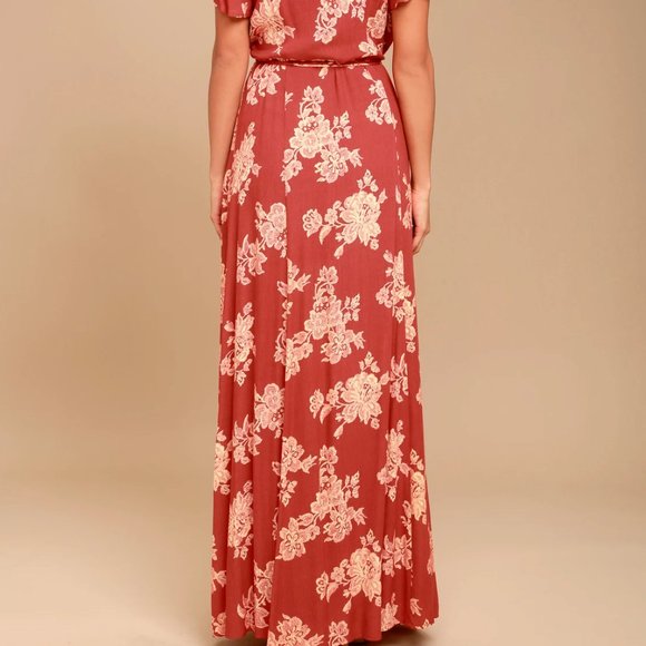 Lulu's Heart of Marigold Wrap Maxi Dress - NWT - Picture 3 of 6